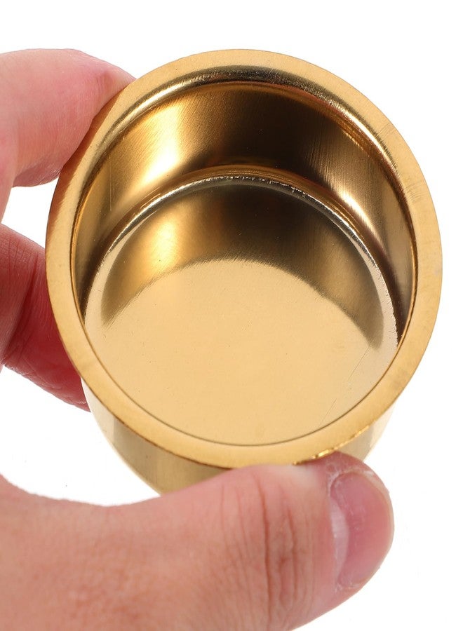 VOSAREA 6pcs Metal Incense Cone Burners Tea Light Tins Cups Tealight Holders Brass Incense Burner Plate Holder Empty Scented Candle Cup DIY Candle Holders for Party Wedding Table Decoration - Image 4